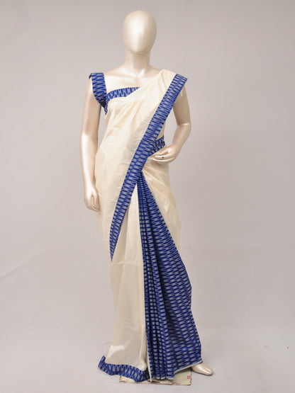 Pochampally Silk Designer Partly-Pallu Saree   [D80917065]