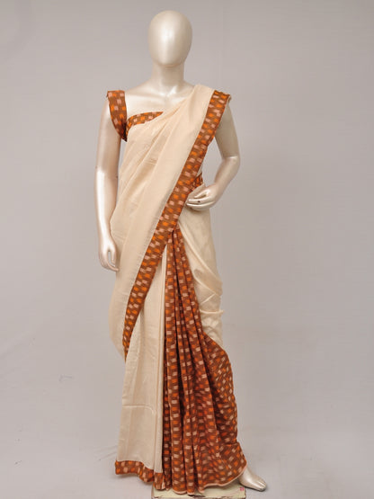 Pochampally Silk Designer Partly-Pallu Saree   [D80917072]