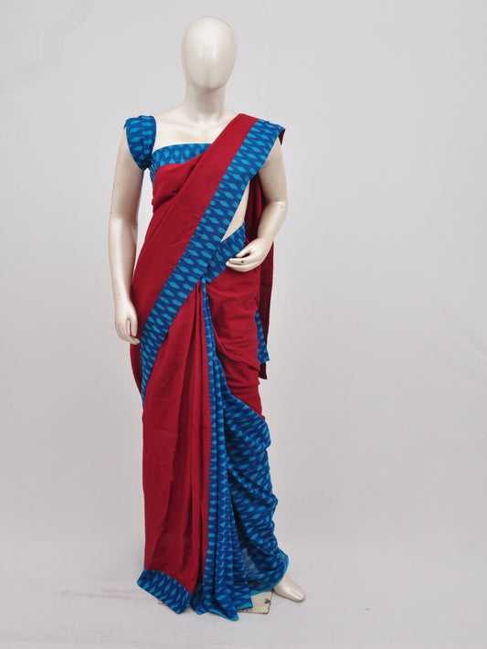 Pochampally Silk Designer Partly-Pallu Saree [D90326029]