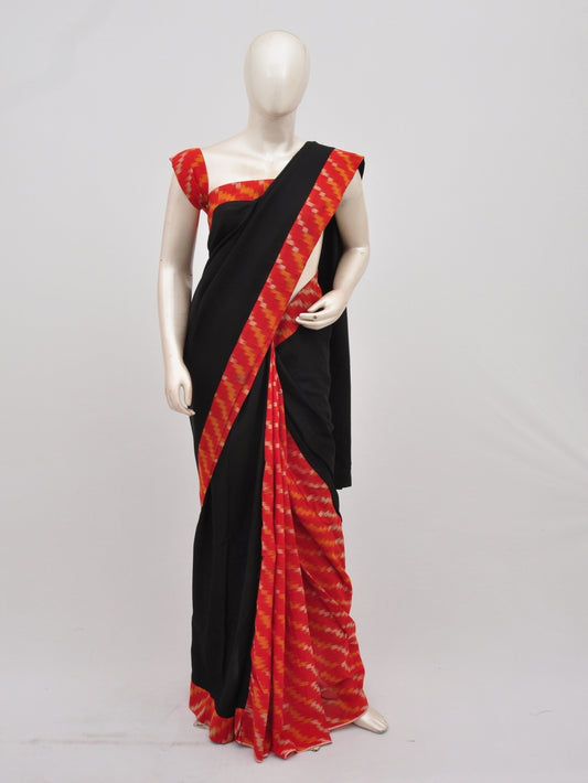 Pochampally Silk Designer Partly-Pallu Saree [D90326030]