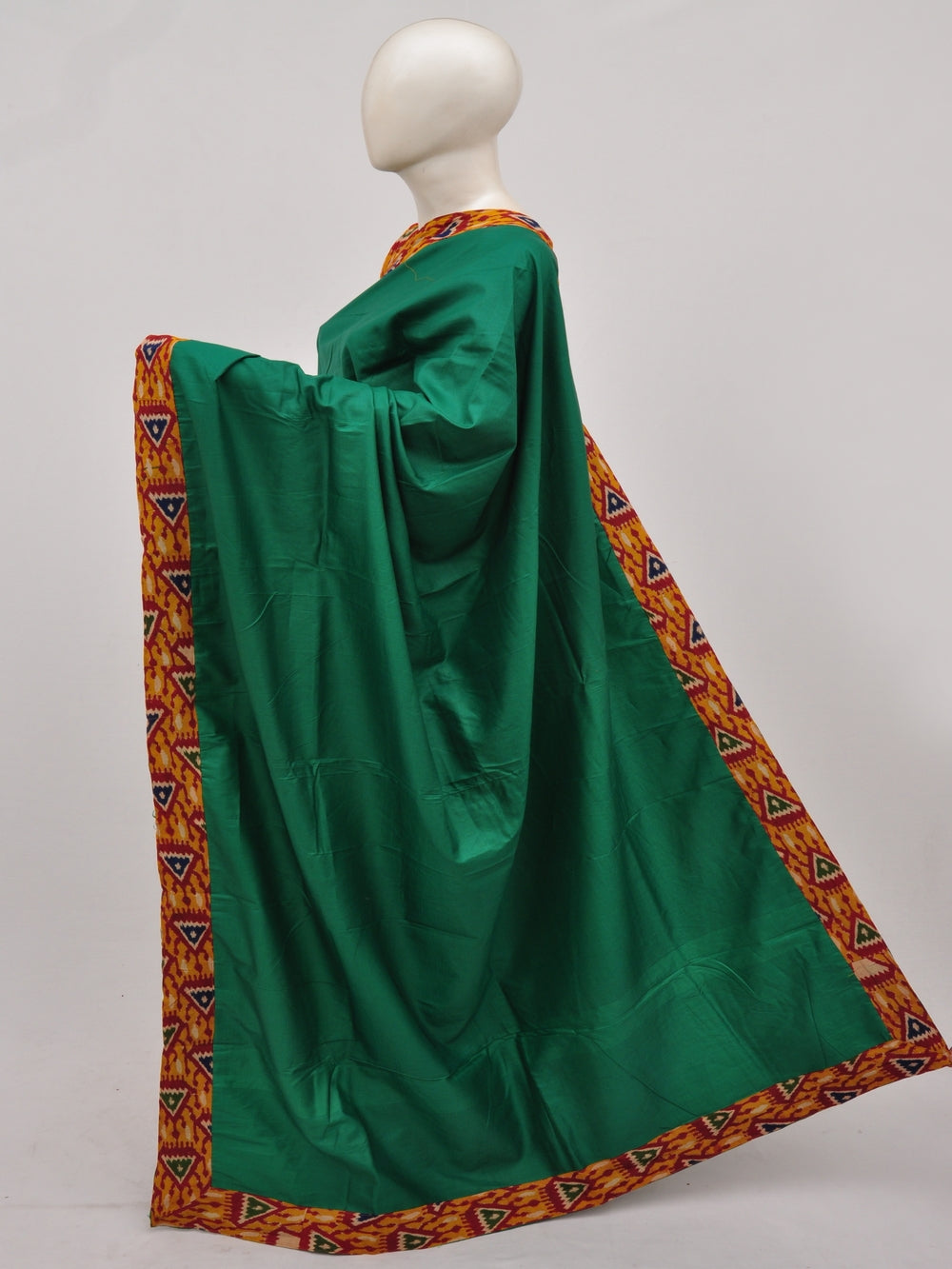 Pochampally Silk Designer Partly-Pallu Saree    [D90424020]