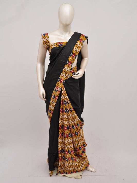 Pochampally Silk Designer Partly-Pallu Saree    [D90424021]