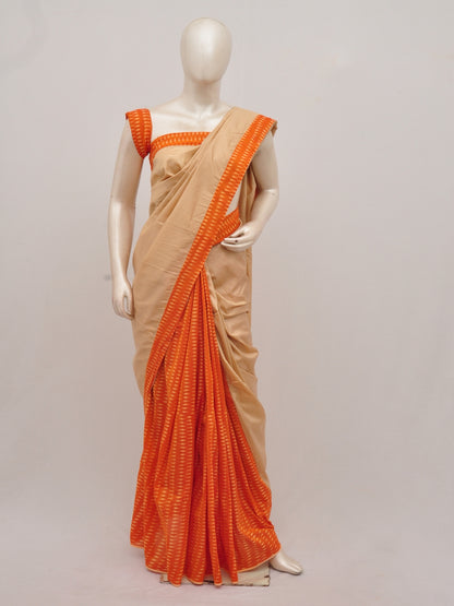 Pochampally Silk Designer Partly-Pallu Saree  D[90828001]