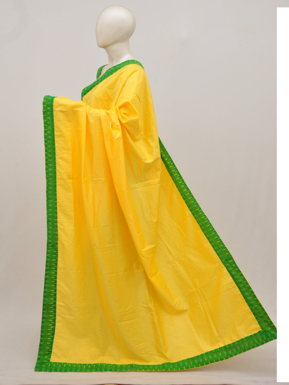 Pochampally Silk Designer Partly-Pallu Saree  D[90828003]