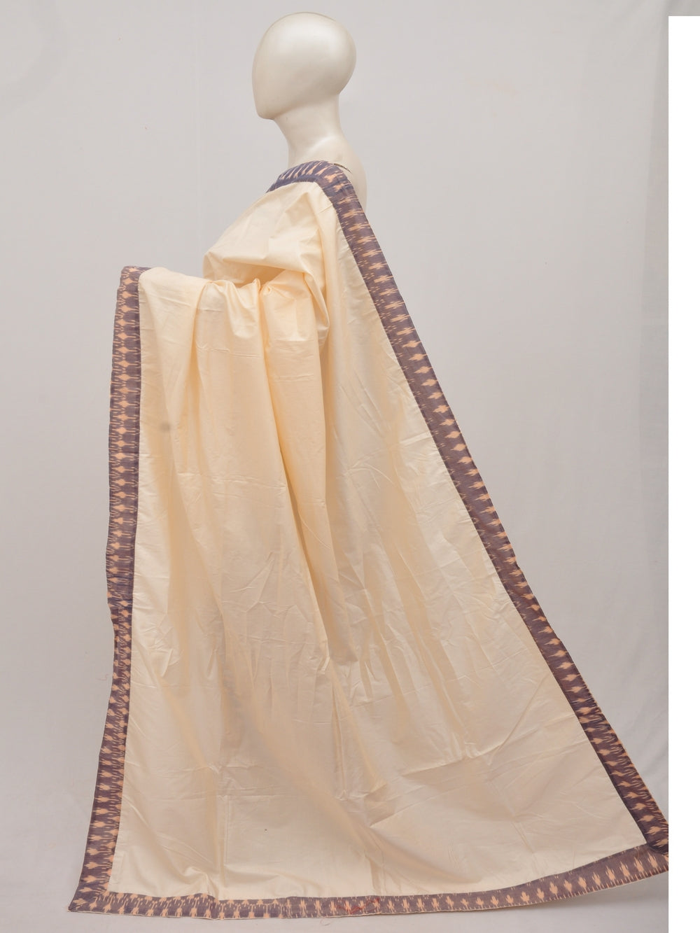 Pochampally Silk Designer Partly-Pallu Saree  D[90828004]