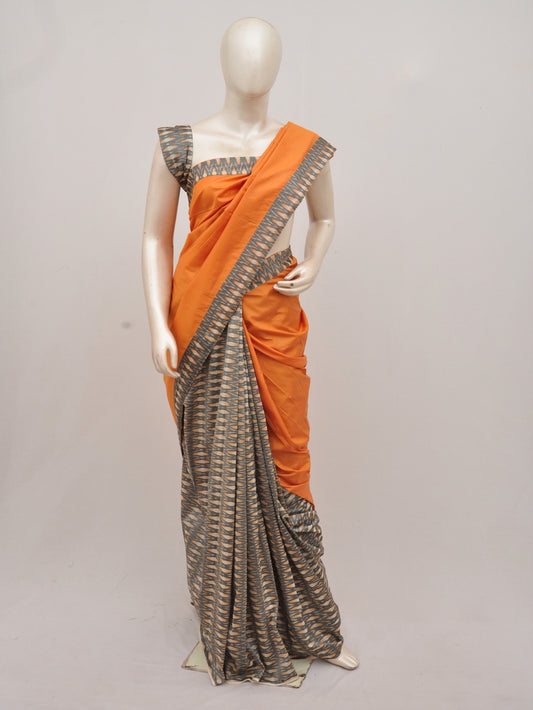 Pochampally Silk Designer Partly-Pallu Saree D[90830016]