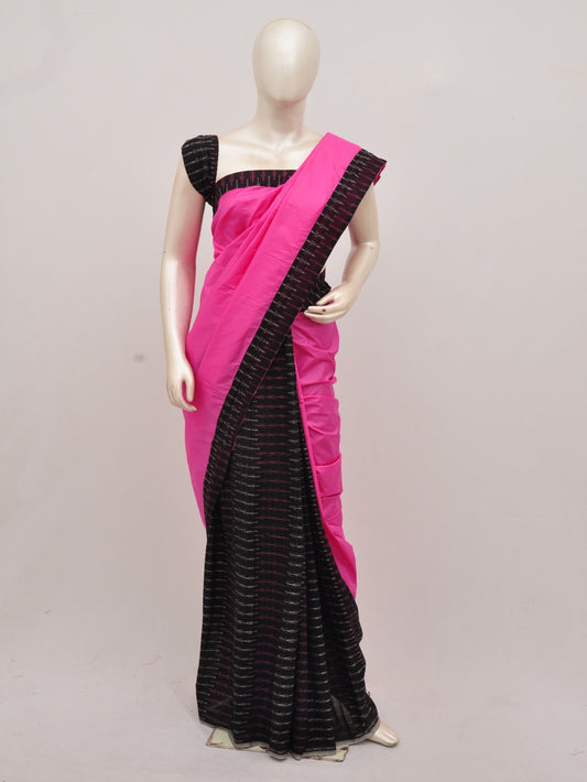 Pochampally Silk Designer Partly-Pallu Saree  D[90830019]