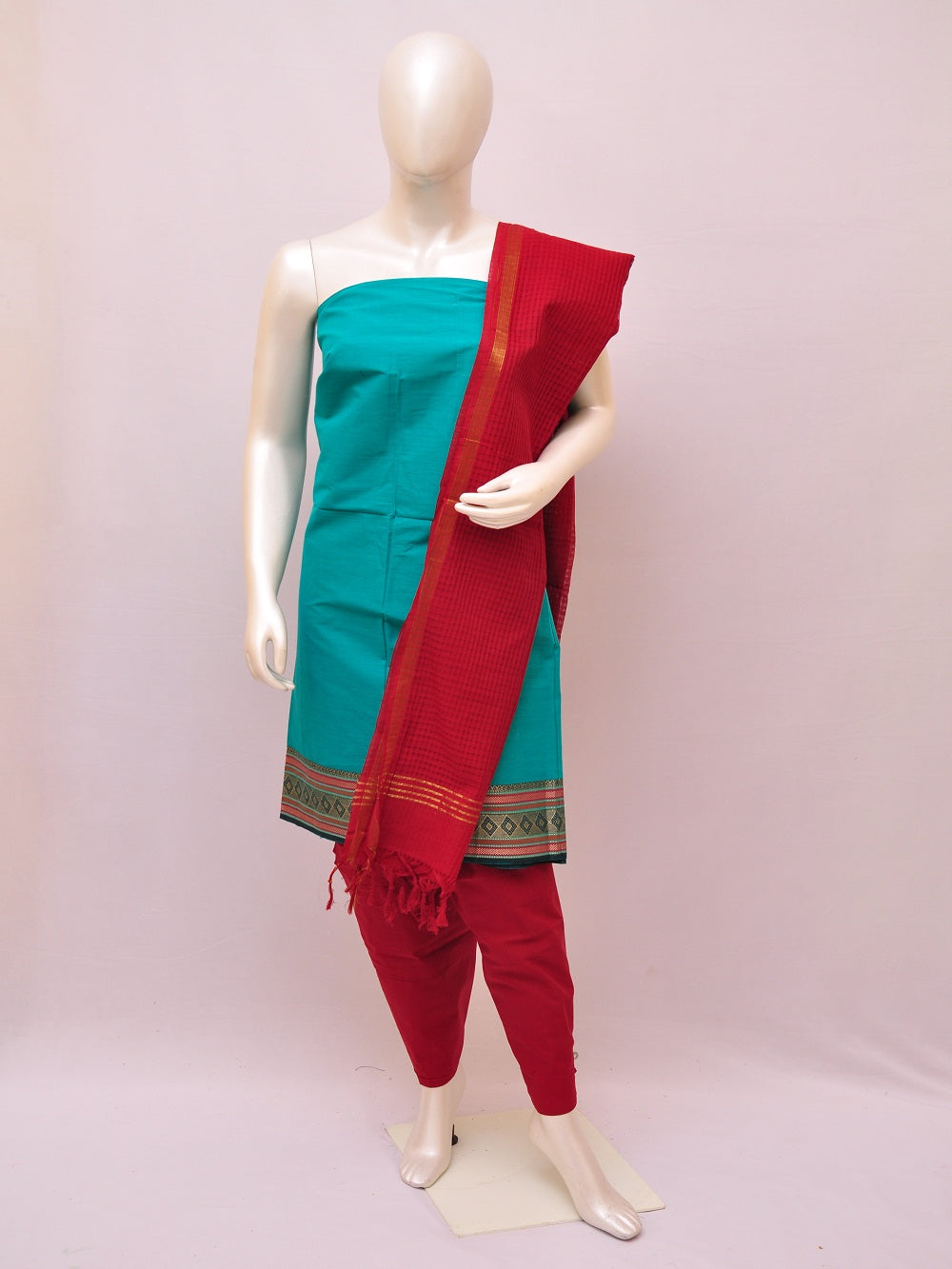 Cotton Woven Designer Dress Material [D10332584] - DressesForWomen.IN