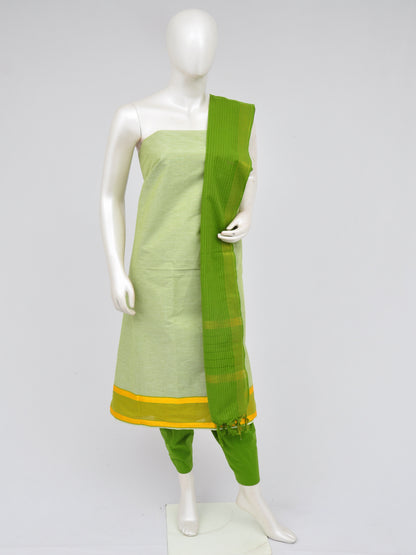 Zari border dress material [D60914001]