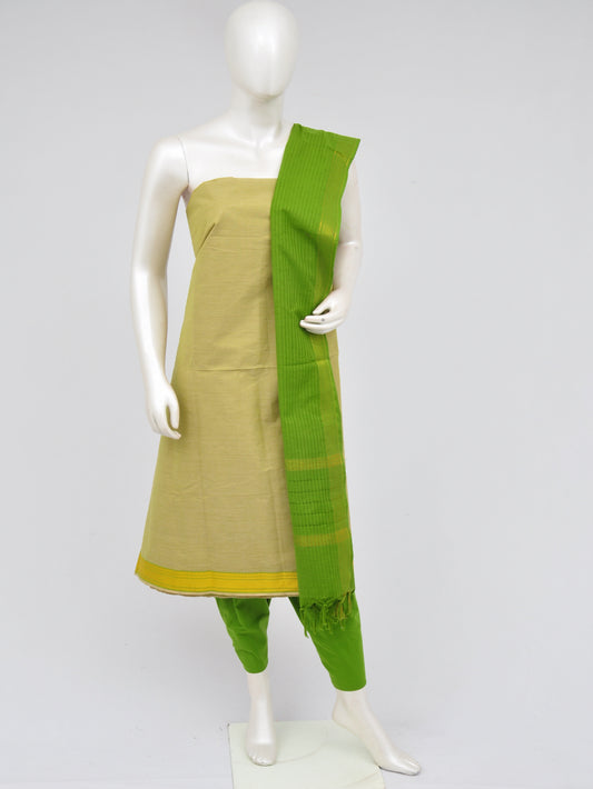 Zari border dress material [D60914003]