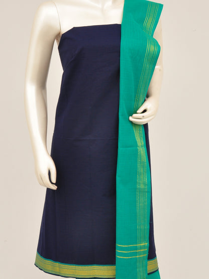 Zari border dress material [D60914005] - DressesForWomen.IN