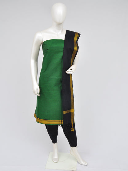 Zari border dress material [D60914011]
