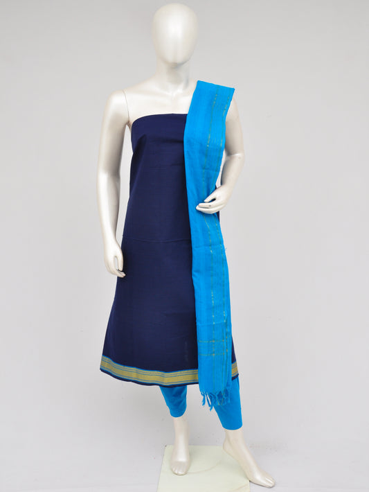 Zari border dress material [D60914026]