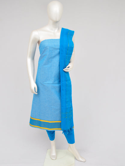 Zari border dress material [D60914027] - DressesForWomen.IN