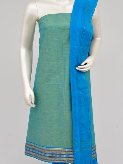 Zari border dress material [D60914031]