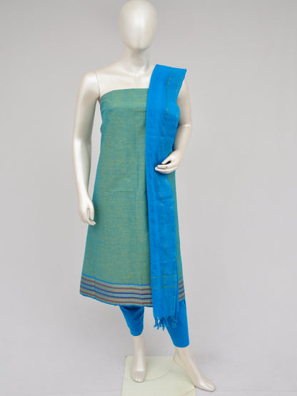 Zari border dress material [D60914031] - DressesForWomen.IN