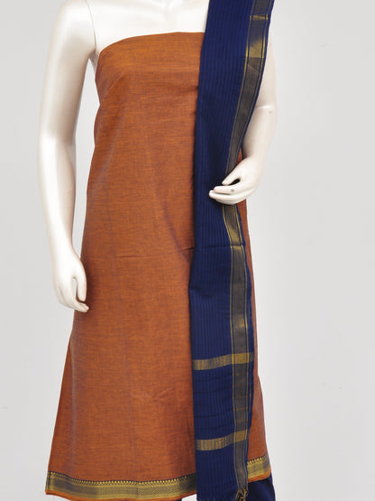 Zari border dress material [D60914032]