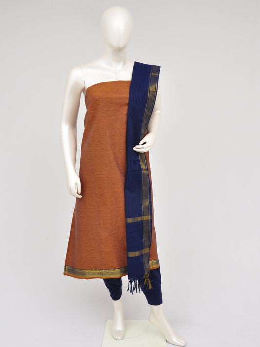 Zari border dress material [D60914032]
