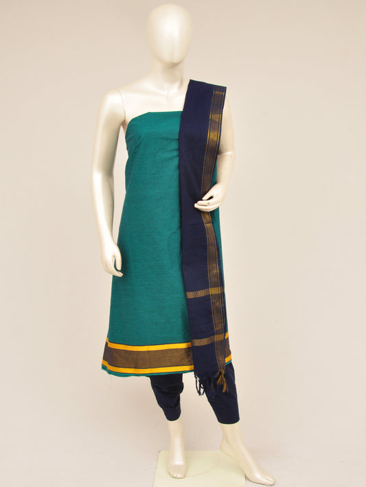 Zari border dress material [D60914033]
