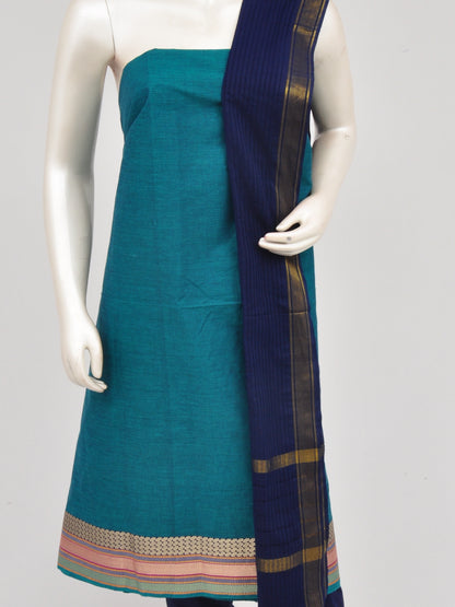 Zari border dress material [D60914038]