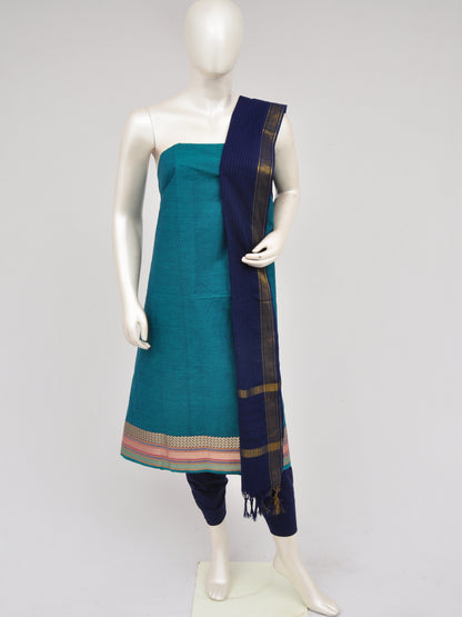 Zari border dress material [D60914038]