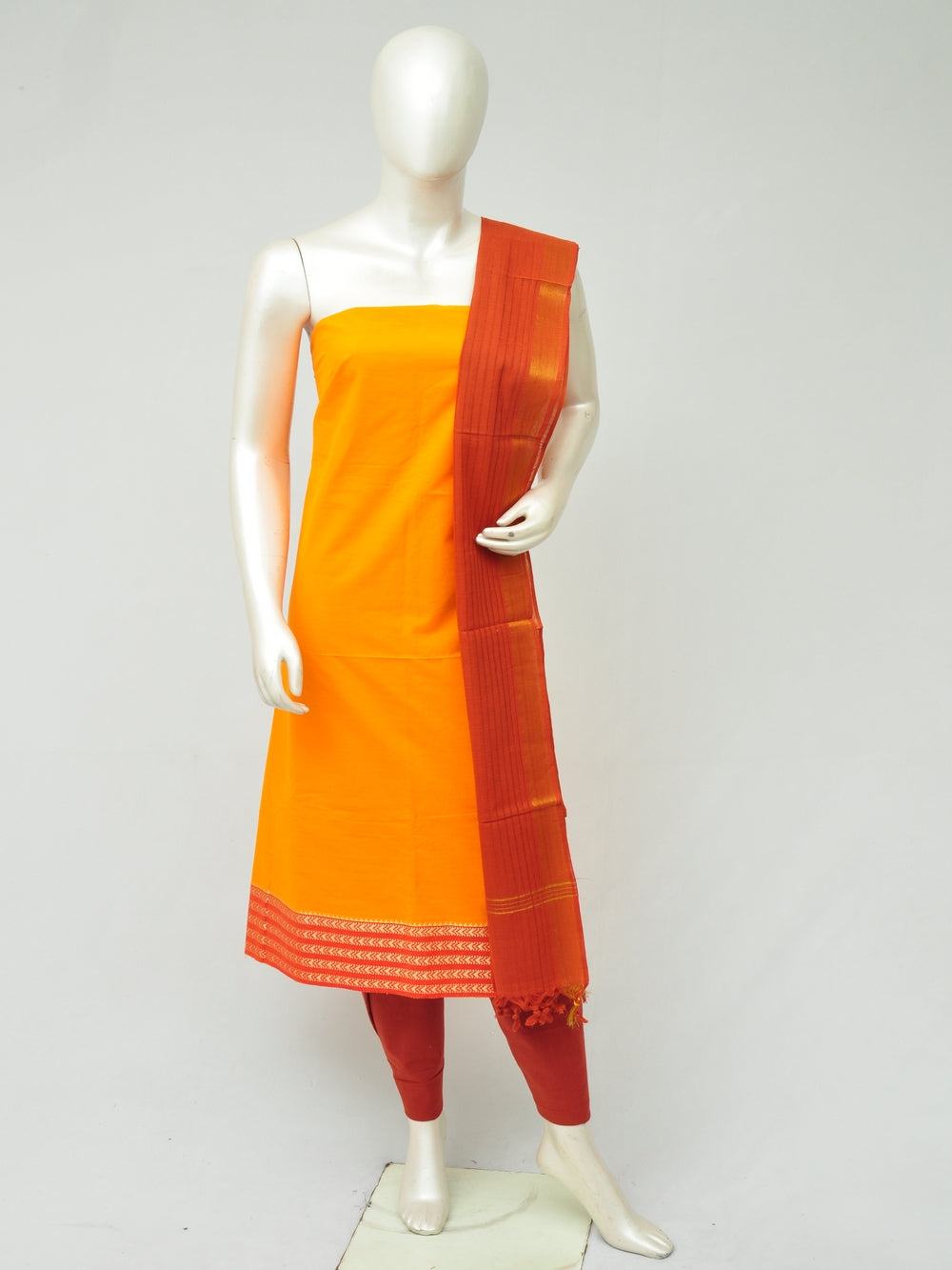 Cotton Woven Designer Dress Material  [D80110098]