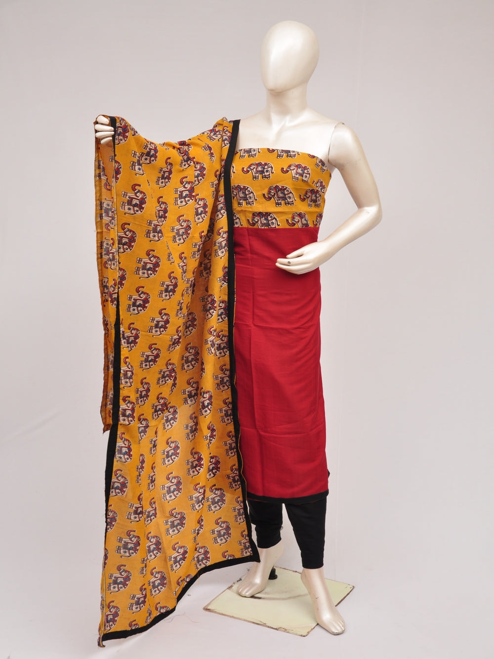 Kalamkari silk dress material [D80718871]