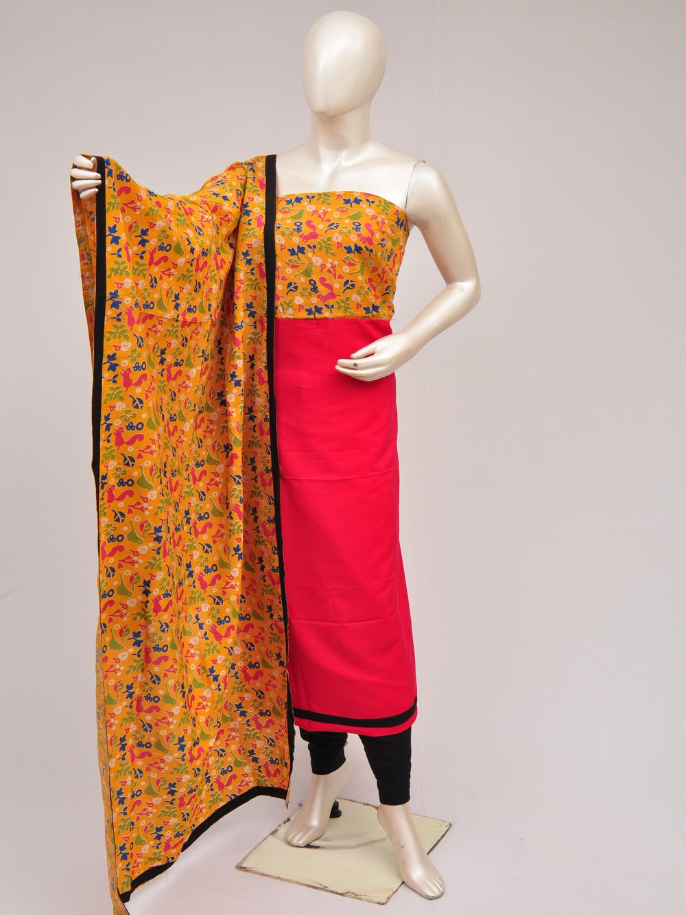 Kalamkari silk dress material [D80718873]