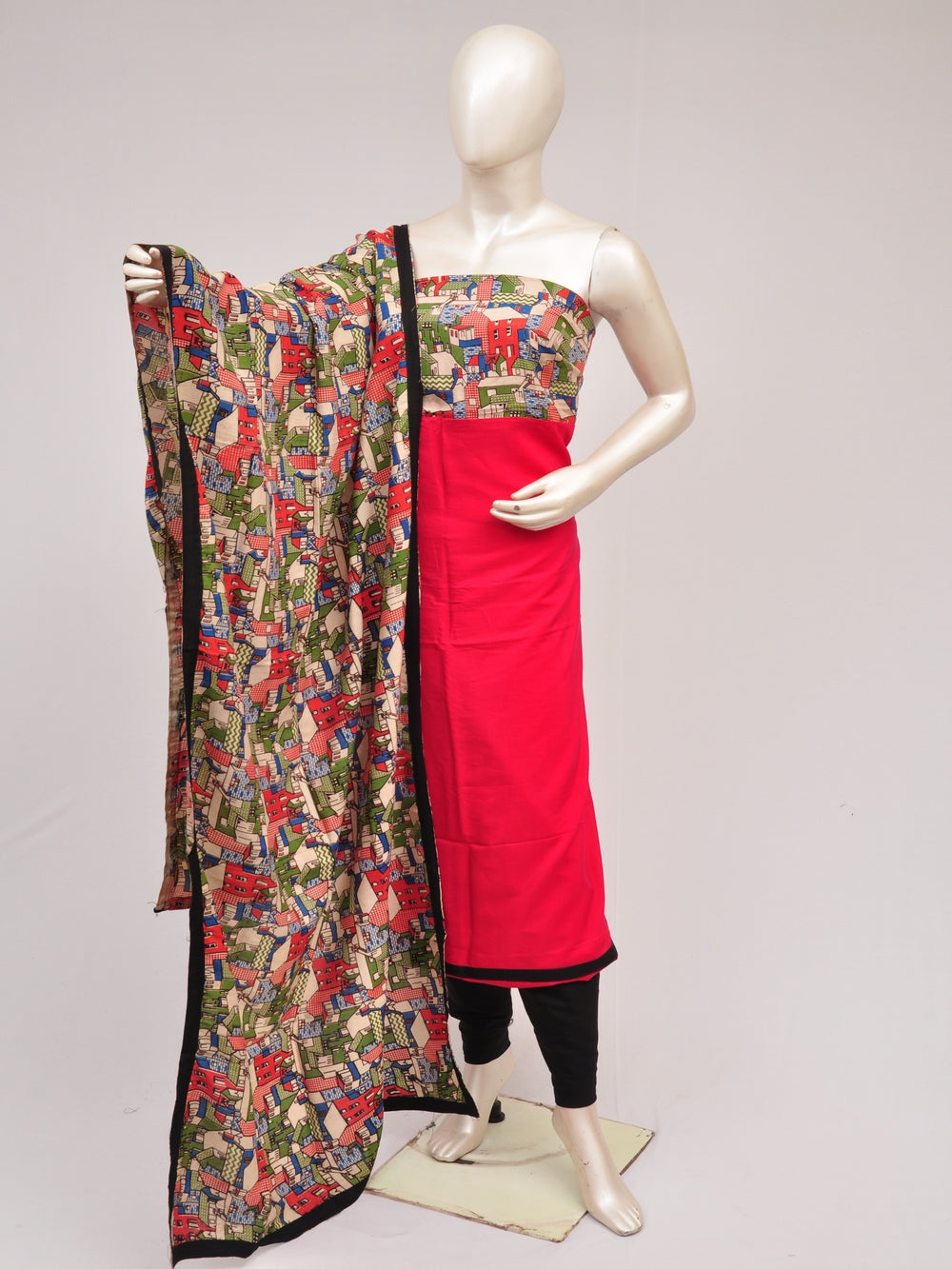 Kalamkari silk dress material [D80718877]