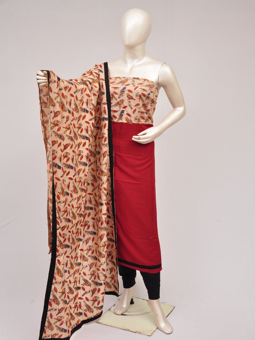 Kalamkari silk dress material [D80718878]