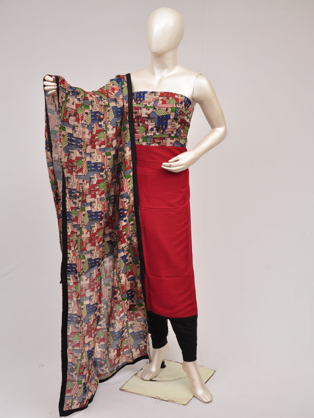 Kalamkari silk dress material [D80718879]
