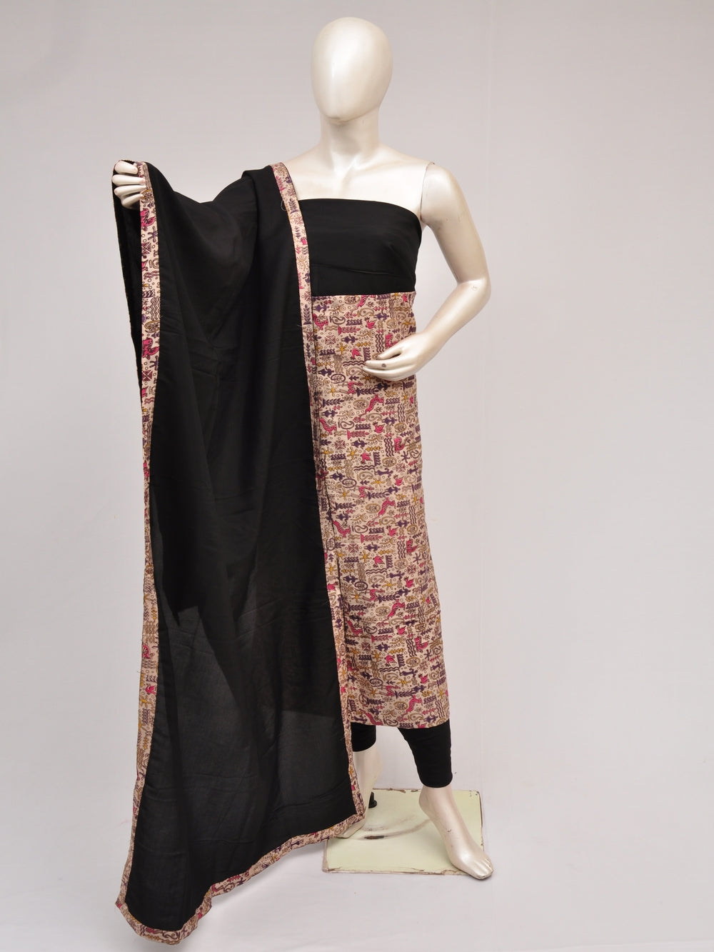 Kalamkari silk dress material [D80726901]