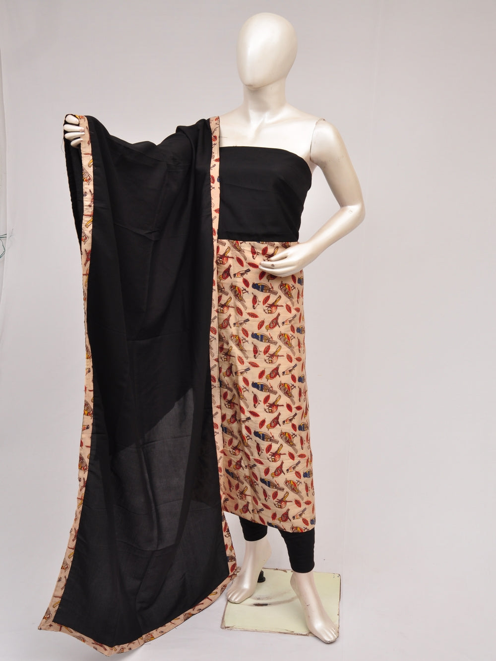 Kalamkari silk dress material [D80726902]
