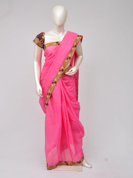 Supernet Kalamkari Patch Designer Saree [D70923002] - DressesForWomen.IN