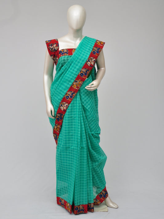 Supernet Kalamkari Patch Designer Saree [D71015001]