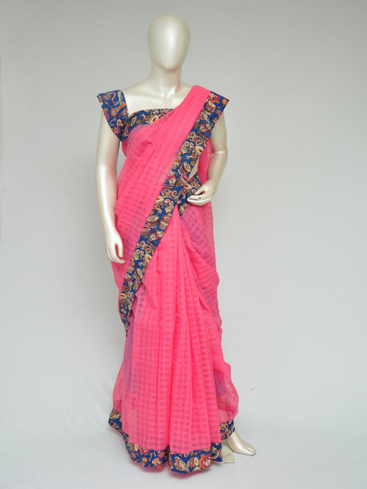 Supernet Kalamkari Patch Designer Saree D[71122081]