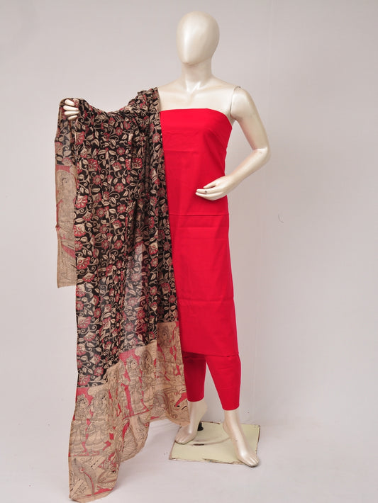 Kalamkari Dupatta Dress Material [D80810017]